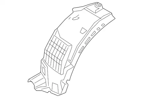 Подкрылок JAGUAR J9C5193