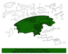 ПРИБОРНАЯ ПАНЕЛЬ T4A3717PVJ JAGUAR