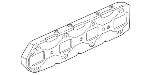 Прокладка коллектора JAGUAR JDE38416