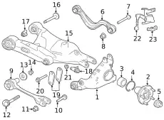 Рычаг подвески JAGUAR J9C6219
