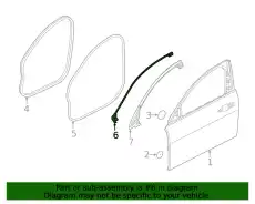 Уплотнитель двери JAGUAR J9C4872