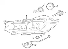 Фара JAGUAR T2H35335