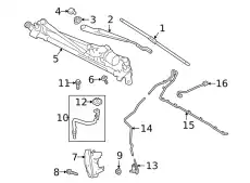 Щетка стеклоочистителя J9C7278 JAGUAR 650/26'' мм/"