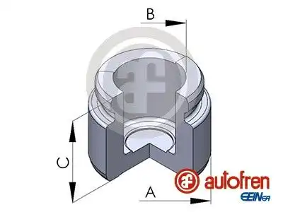 поршень суппорта D025525 AUTOFREN
