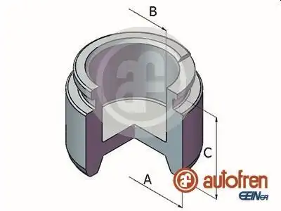 поршень суппорта D025665 AUTOFREN