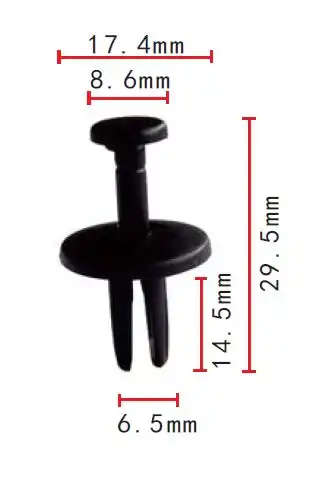 Держатель подкрылков Chrysler, GM AK777601 AUTOKREP