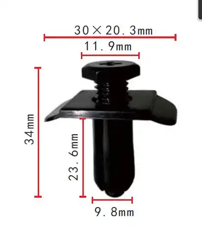 Держатель бампера Ford, Mazda AK778162 AUTOKREP