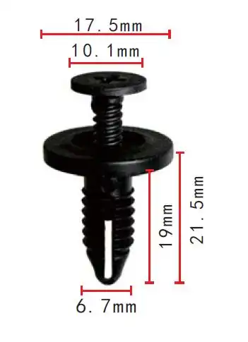 Держатель внутренней отделки Ford AK778224 AUTOKREP
