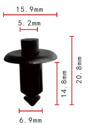 AK777921 Держатель молдингов GM 123 AUTOKREP