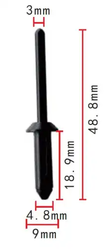  ЗАКЛЕПКА GM 1, . AK778058 AUTOKREP
