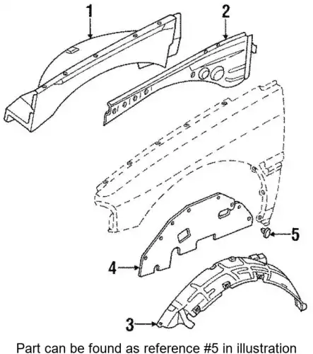 Клипса Autokrep 8942211500 HONDA