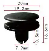 КЛИПСА AK1114423 AUTOKREP