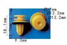 AK1114711 Клипса AUTOKREP