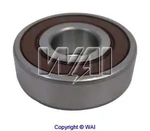 подшипник генератора! 15x40x12mm\ 1062034W WAI