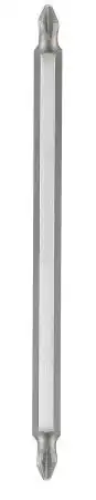 121D12 Бита (вставка) крестовая Philips PH1хPH2 L=165мм FORCE