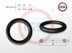 SR-02812 Резиновое кольцо 10 2.45 GS