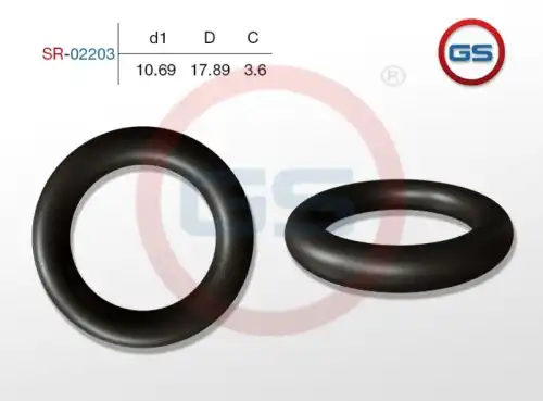 РЕЗИНОВОЕ КОЛЬЦО SR-02203 GS