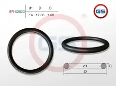 Резиновое кольцо 14 1.68 SR-02023 GS