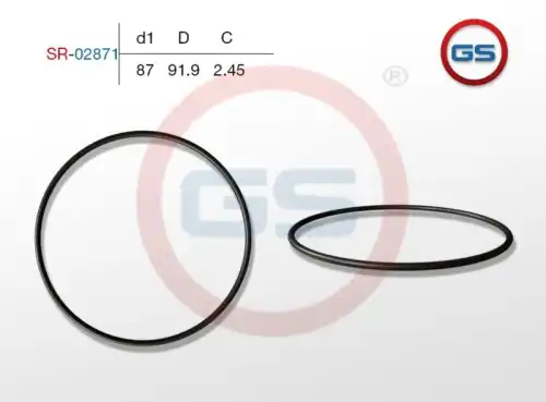 SR-02871 Резиновое кольцо 87 2.45 GS