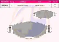 Тормозные колодки дисковые 4U 4UP03938