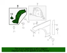 Подкрылок MB 212 690 52 30