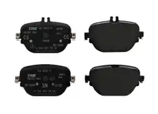 Тормозные колодки дисковые MB 000 420 57 02