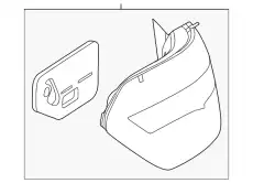 REAR LAMP COMBINATION 2129060757