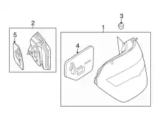 REAR LAMP COMBINATION 2129060757