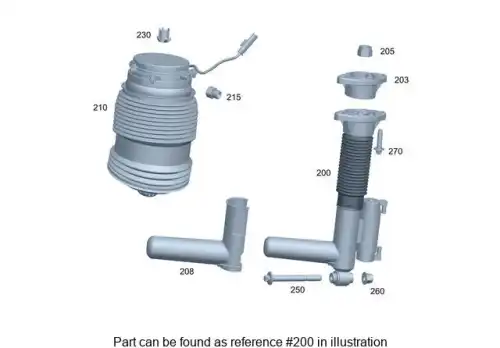 SHOCK ABSORBER 2133206801 MB