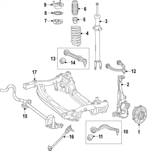 Coil Spring ! \17>22 MB E 350 2.0L L4 213 321 33 04
