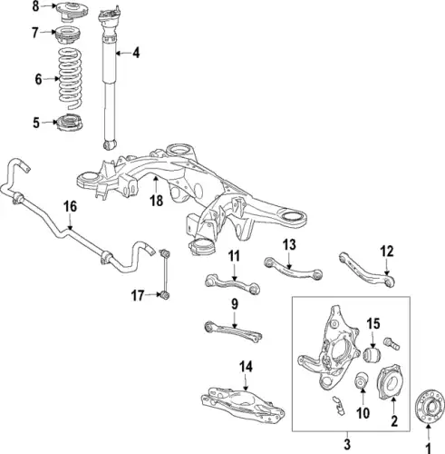 Coil Spring ! \17>22 MB E 350 2.0L L4 213 324 34 04