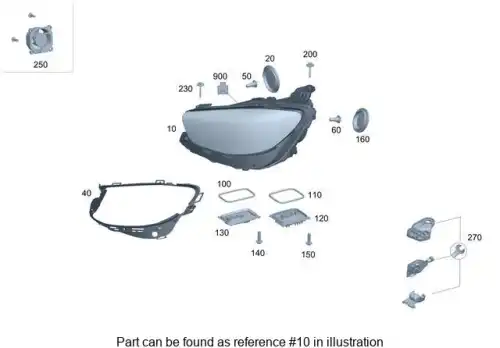 Фара MB 2138202361