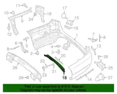 BASIC MOUNTING FOR BUMPER 2138851565 MB