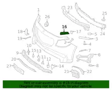 Upper Retainer !Right \18>20 MB E 63 AMG S 4.0L V8 213 885 84 00