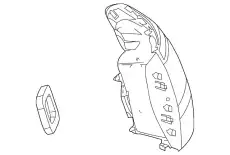 REAR LAMP COMBINATION 2139068900