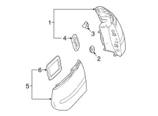 REAR LAMP COMBINATION 2139068900