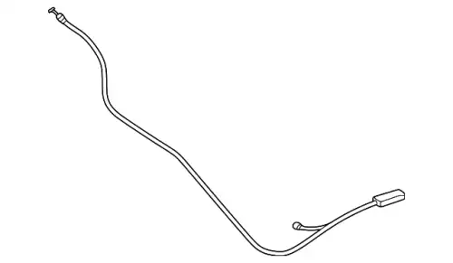 215880005964 ENGINE HOOD RELEASE CABLE MB