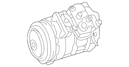 A/C Compressor ! \16>20 MB SLC 300 2.0L L4 000 830 53 01