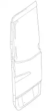REAR DOOR 9067402500 MB