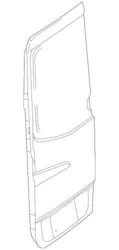 REAR DOOR 9067402500 MB