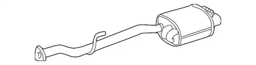 EXHAUST PIPE 170490022164 MB