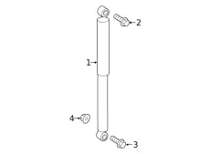 Shock Absorber !Rear Left/Right \19>23 MB Sprinter 1500 2.0L L4 907 320 43 01