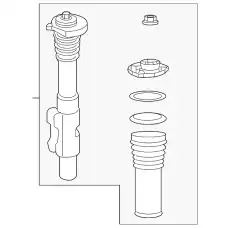 Shock Absorber !Left/Right \19>23 MB Sprinter 1500 2.0L L4 907 320 53 01