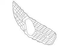Решетка радиатора MB 217 888 00 23