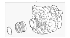 THREE-PHASE ALTERNATOR 000906080380 MB