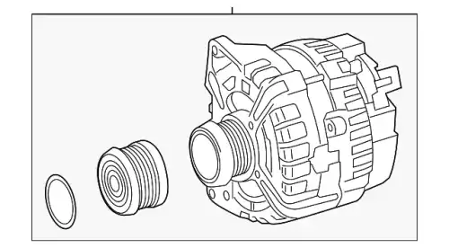 THREE-PHASE ALTERNATOR 000906080380 MB