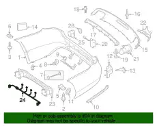 ELECTRICAL WIRING HARNESS 2184400732 MB