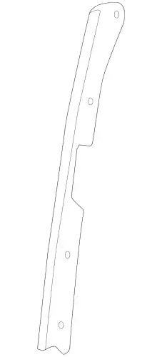 Уплотнитель двери MB 447 731 01 80