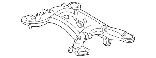 REAR SUBFRAME 2203500341 MB