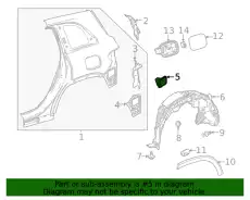 Vent Flap !Right \MB 177 830 21 00